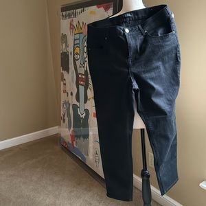 Women’s black denim